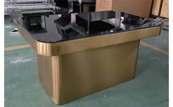 酒吧不锈钢茶几