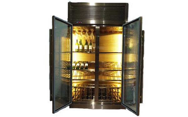 不锈钢恒温酒柜