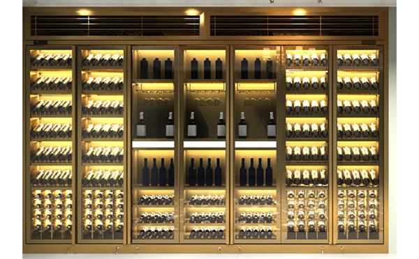 不锈钢恒温酒柜