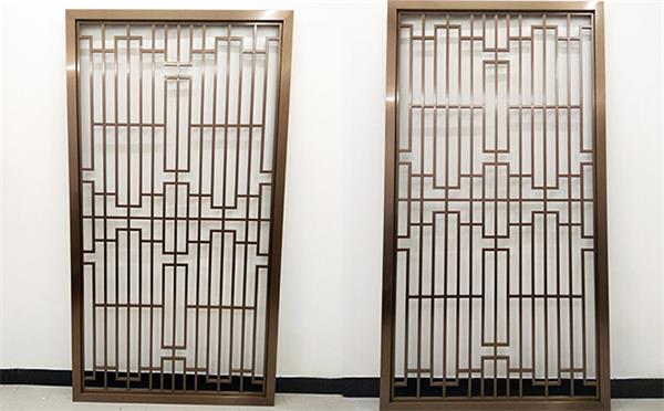 高端不锈钢屏风