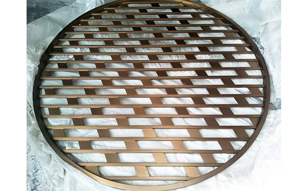 古铜色不锈钢屏风